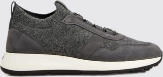 Tod's Sneakers slip-on in lana e pelle scamosciata con lacci elasticizzati