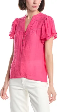 Nanette Lepore Solid Blouse