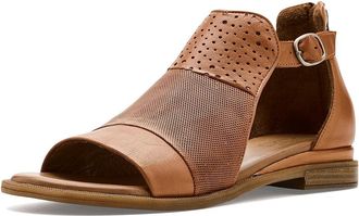 Miz Mooz Gaven Flat Sandals Womens Sandals Brandy : EU 42 (US Womens 10.5-11) B - Medium, Leather