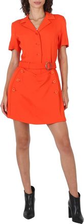 Sies Marjan Thandie Compact Stretch Belted Mini Dress, Brand Size 4