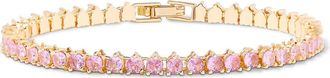 Brook & York Isabella Birthstone Tennis Bracelet in Gold-Oct at Nordstrom