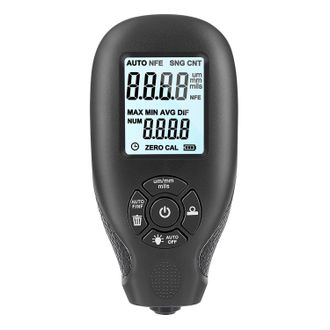 OEM Medidor De Espesor De Pintura Para Autom&oacute;viles, Port&aacute;til, Retroiluminado, Digital Lcd, Con Hojas De Calibraci&oacute;n Para Metales Base De Acero Y Aluminio 