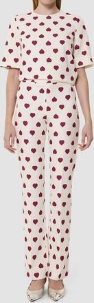 Tara Jarmon Paivan Pants In Ecru