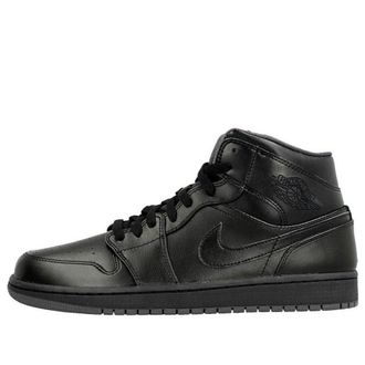 Air Jordan 1 Mid Black 554724-021