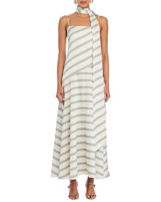 SER.O.YA Seroya Kaia Satin Maxi Dress