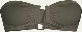Eres Show Bandeau U-Hardware Bikini Top