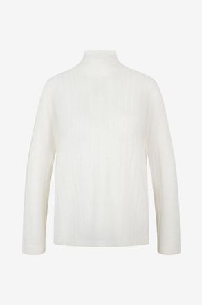 PANICALE Pullover mit Stehkragen aus Wolle