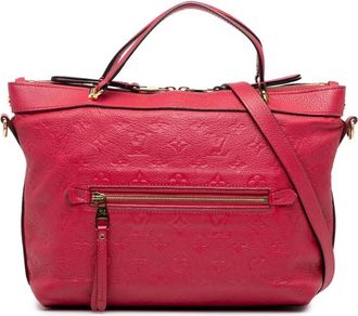 Louis Vuitton Pre-owned Tote Bags, female, Red, Size: ONE SIZE Pre-owned Leather Satchel