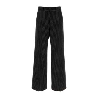 Valentino Garavani Suit Trousers, male, Black, Size: M Pantalone