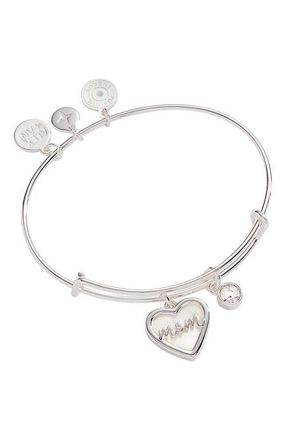 Alex and Ani Mom Bangle Bracelet in Silver at Nordstrom