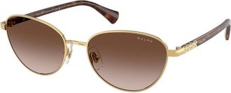 Ralph Lauren RA4150 900413 Womens Sunglasses Gold Size 55