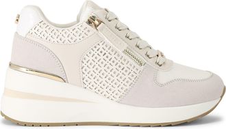 Carvela Womens High Rise Sneakers - White - Size UK 7