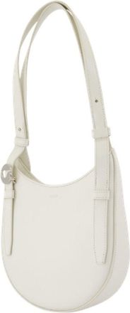 Coperni Womens Mini Belt Shoulder Bag White Calfskin