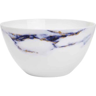 Prouna Marble Azure Small Vegetable Bowl / All Purpose in White at Nordstrom