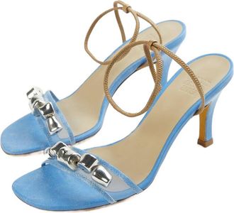 Maryam Nassir Zadeh Paola Sandal In Stone Wash