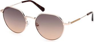 GANT GA8090 28B Womens Sunglasses Gold Size 53