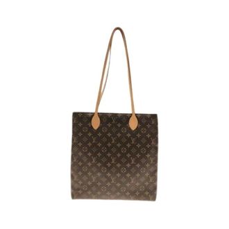 Louis Vuitton Pre-owned Tote Bags, female, Brown, Size: ONE SIZE Pre-owned Canvas Tote Bag