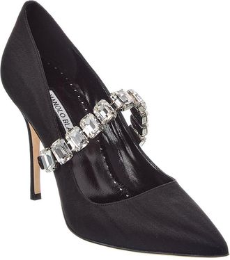 Manolo Blahnik Humiba 105 Moire Pump