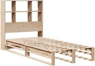 vidaXL Bookcase Bed without Mattress 90x190 cm Single Solid Wood Vidaxl