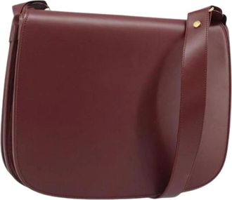 Cartier Pre-owned Cross Body Bags, female, Red, Size: ONE SIZE Pre-owned Vintage Shoulder Bag