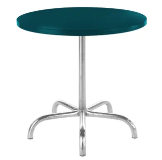 Schubiger M&ouml;bel Metalltisch S&auml;ntis Rund