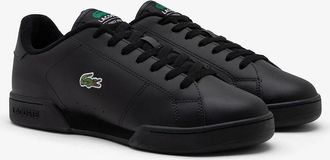 Lacoste Mens Lacoste Mens Carnaby Cup Sneakers - Black/Black 02H - Size: 11