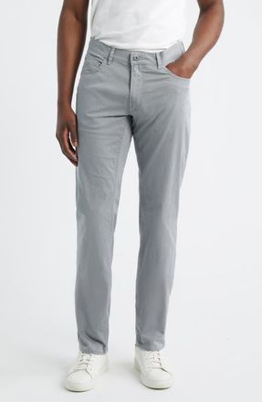 Brax Chuck Modern Fit Five-Pocket Pants in Silver at Nordstrom, Size 30 X 34