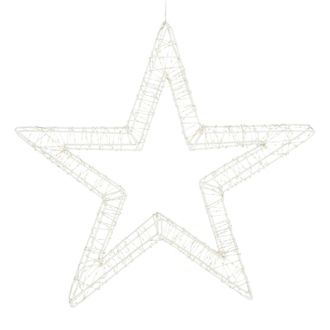 Luca Lighting Estrella luminosa exterior 1200 LED blanca c&aacute;lida D56