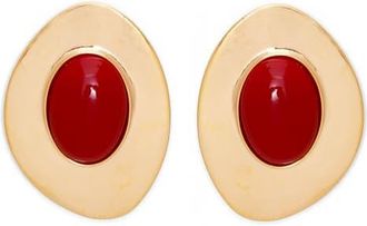 Petit Moments Bonner Stud Earrings in Red at Nordstrom