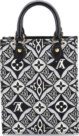 Louis Vuitton Petit Sac Plat Bag Limited Edition Since 1854 Monogram Jacquard crossbody bag - Nero