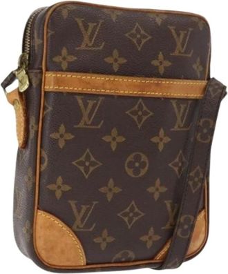 Louis Vuitton Pre-owned Cross Body Bags, female, Brown, Size: ONE SIZE Pre-owned Canvas Crossbody Bag