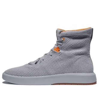 Timberland TrueCloud EK+ Knit Chukka Shoes Grey Orange A24YG050