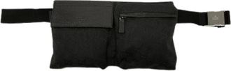 Gucci Pre-owned Double Pocket Belt Bag - Dames - Vintage Heuptassen - Zwart - ONE Size - Vintage