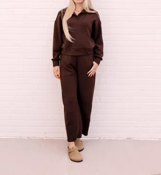 Thread & Supply Lenore Pants In Coffee Bean