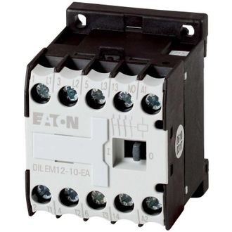 OEM Contactor Miniatura, 5,5 Kw/400 V, Control De 24 V Cc Dilem12-10-g-ea (24 V Cc)