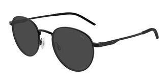 Puma PU0535S Polarized 005 Mens Sunglasses Black Size 50