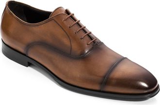 To Boot New York Frankie Cap Toe Oxford in Crust Aero Tabacco at Nordstrom, Size 11.5