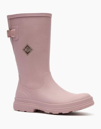 The Original Muck Boot Company Womens Muck Boots Rainscape Tall Rubber Womens Pink Wellington Boots - Size: 9