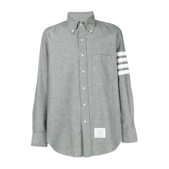 Thom Browne Casual Shirts - male - Thom Browne - Casual Shirts - Gray - L - Shirts