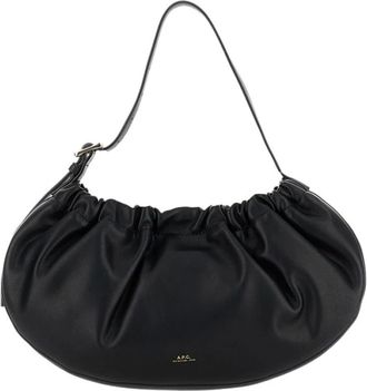 A.P.C. Bolso de hombro con aro Ninon - Bags - Mujer - Negro - ONE SIZE