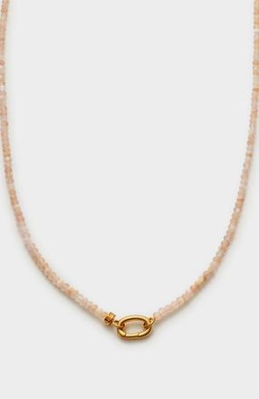 Katie Loxton Sunstone Necklace in Gold at Nordstrom, Size 16