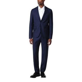 Tagliatore Single Breasted Suits, male, Blue, Size: 2XL Abito