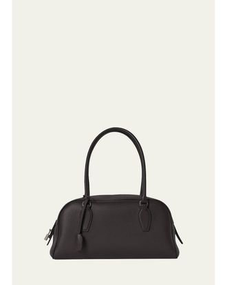 The Row India East-West Shoulder Bag in Grain Leather