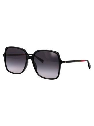 Gucci GG0544S Square Acetate Sunglasses - Black