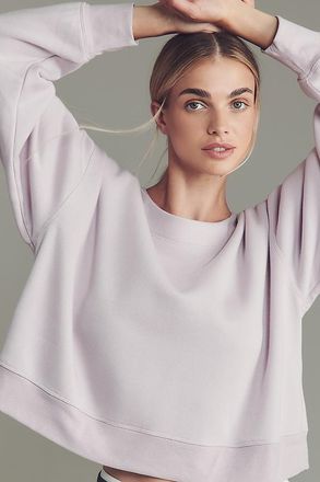 Maeve Bow-Back Sweatshirt