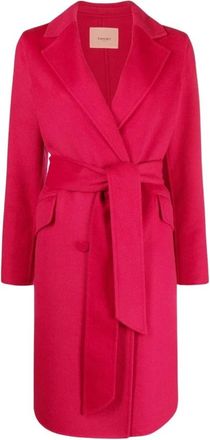 Twinset Trenchcoat - Dames - Mantels - Roze - Maat: S
