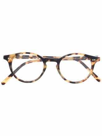 Epos Efesto3 TR round-frame glasses - unisex - Acetate - One Size - Brown