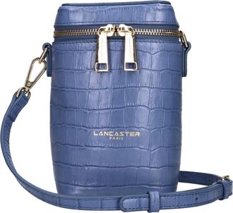 Lancaster Leren Schoudertas - Dames - Schoudertassen - Blauw - ONE Size - Leer - Tassen
