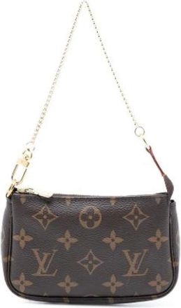 Louis Vuitton Pre-owned Mini Bags, female, Brown, Size: ONE SIZE Pre-owned Mini Pochette Accessoires
