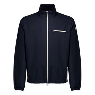 Moncler Fourioun Short Jacket - male - Moncler - Light Jackets - Blue - 2XL - Jackets